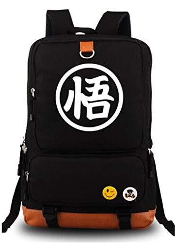 Siawasey Dragon Ball Z Anime Goku Cosplay Luminous Backpack Shoulder Bag School Bag