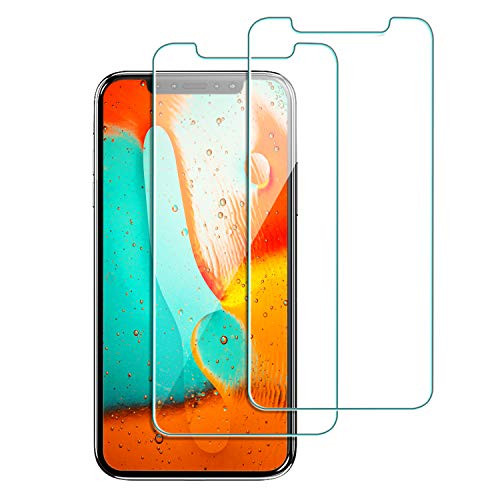 Matone Screen Protector for iPhone Xs Max, [2 Pack] Tempered Glass Screen Protector Film for Apple iPhone Xs Max (2018) with Installation Frame [Case Friendly] [9H Hardness] [Bubble-Free]