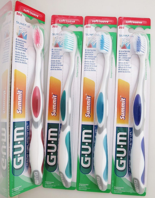 GUM 505 Summit+Toothbrush - Soft (6 Pack) GUM 505 Summit+Toothbrush - Soft (6 Pack)