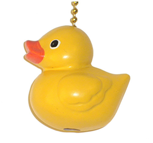 Yellow Rubber Ducky Duck Theme Ceiling Fan Pull Nursery Decor