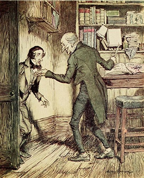 Christmas Carol 1915 Stand it no longer Poster Print by A Rackham (18 x 24) Christmas Carol 1915 Stand it no longer Poster Print by A Rackham (18 x 24)
