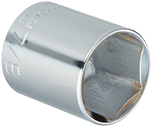Wright Tool 3028 3/8" Drive 6 Point Standard Socket, 7/8"