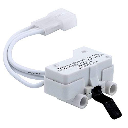 NEBOO 3406107 Dryer Door Switch for Whirlpool Kenmore Sears Roper Maytag WP3406107 PS11741701 AP6008561 Replace 3406109, 3406100, 3405101, 3405100, 3406101