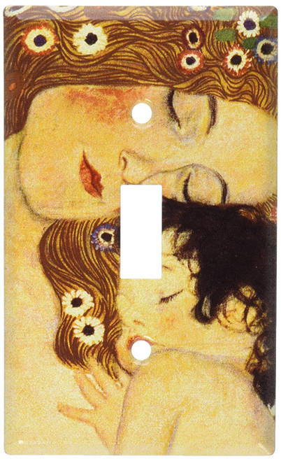 Art Plates - Klimt: Mother & Child Switch Plate - Single Toggle