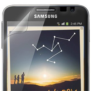 Amzer AMZ94895 ShatterProof Screen Guard Protector for Samsung Galaxy Note I717 and T879  - 1 Pack  - Retail Packaging - Front Coverage