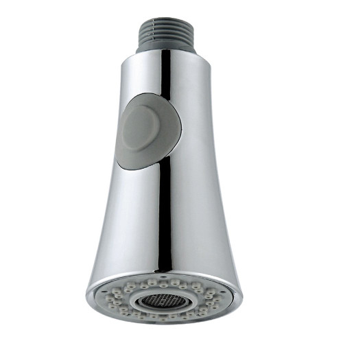 Kitchen Faucet Spray Head, Angle Simple Kitchen Sink Pull Down Faucet Sprayer Nozzle Pull Out Hose Spray Head Spout Replacement Part Pull Out Faucet Spray Assembly 1/2-inch IPS, Chrome
