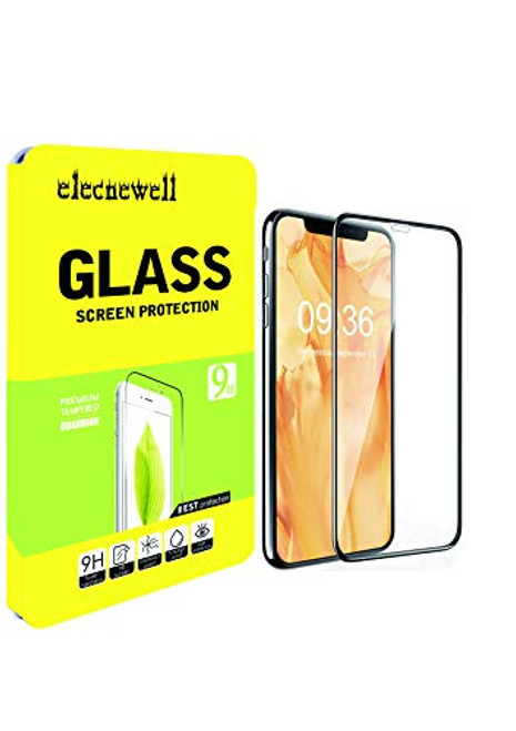 Newell iPhone Xs/X Screen Protector 5.8 inch [3D Full Coverage] Tempered Glass Screen Protector Film for Apple iPhone Xs/X [9H Hardness] [Scratch Proof] [Alignment Frame]
