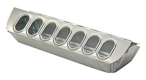 Brower S212 Galvanized 12-Inch Slide Top Chick and Small Bird Feeder or Drinker