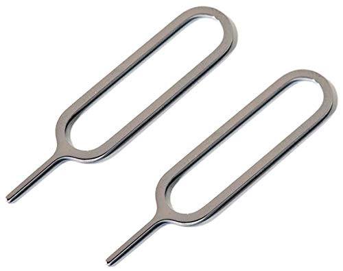 Maeline Sim Card Tray Pin Eject Removal Tool Needle Opener Ejector for Smartphones (10 Pack)