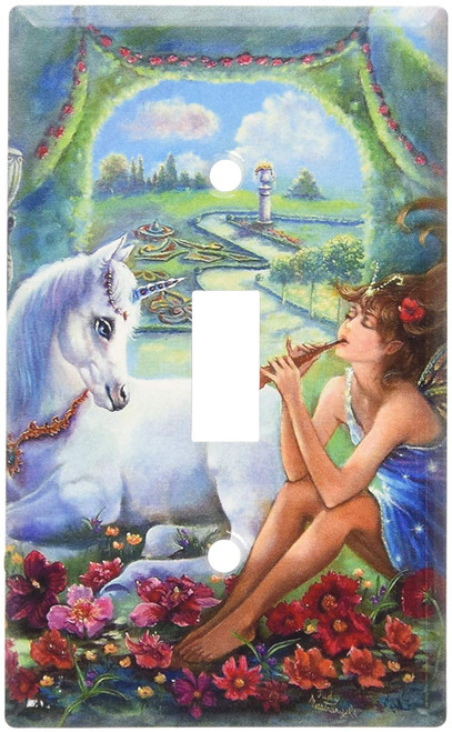 Art Plates - Flute Fairy Switch Plate - Single Toggle