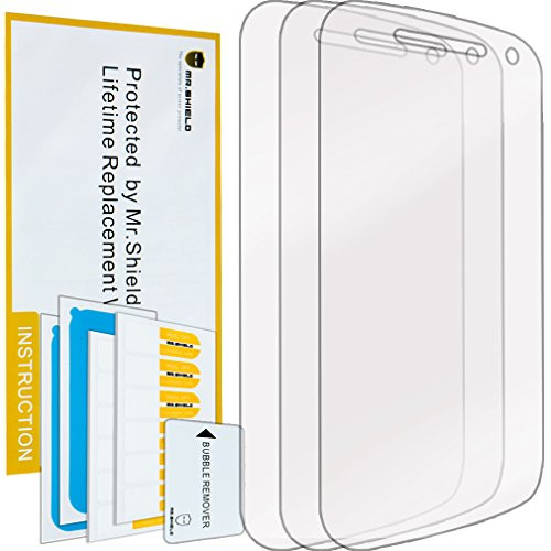Mr.Shield for Moto (Motorola) E 2nd Generation (2015 Version) Anti-Glare [Matte] Screen Protector [3-Pack] with Lifetime Replacement