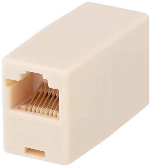 Micro Connectors, Inc. 10 Pack CAT 5E In Line RJ45 Coupler Straight Through (C20-110L5-10)