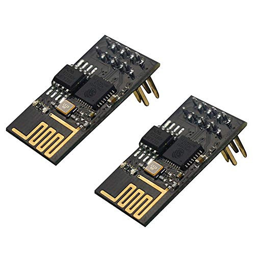 GeeBat ESP8266 Serial WiFi Wireless Transceiver Module ESP-01 Support LWIP AP STA for Arduino UNO R3 Mega2560 Nano Pack of 2pcs