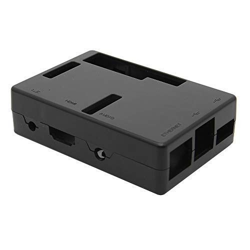 Geekworm ABS Case for Rock64 / Protective Enclosure for ROCK64 Arm Development Board - Black