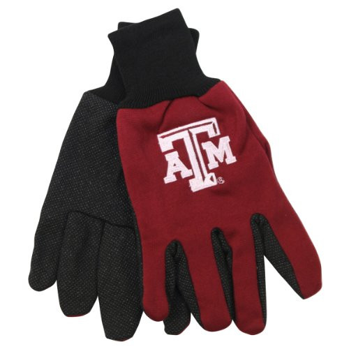 NCAA School Logo Grip Gloves - Texas A&M Aggies