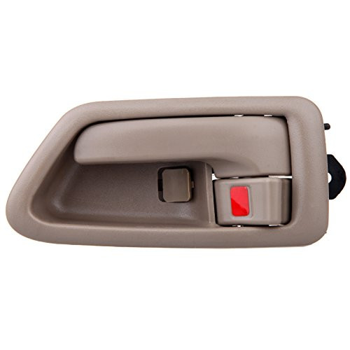 ECCPP Door Handle Interior Inner Inside Replacement Driver Side for 1997 1998 1999 2000 2001 Toyota Camry Beige(1pc)