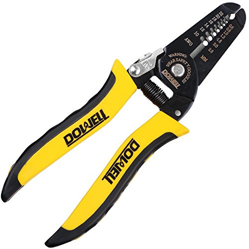 DOWELL 10-22 AWG Wire Stripper,Wire Crimper And Multi-Function Hand Tool?Professional Handle Design And Refined Craftsmanship.