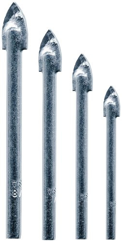 Vermont American 13310 4-Piece Glass & Tile Drill Bit Set