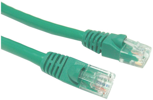 Micro Connectors, Inc. 7 feet Cat 5e UTP Molded Snagless RJ45 Networking Patch Cable -Green (E07-007G )