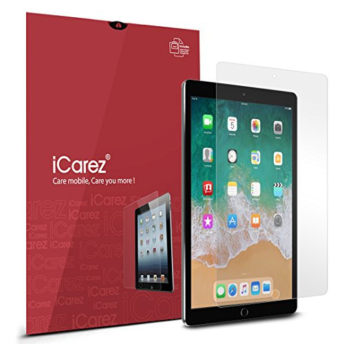 iCarez [HD Clear] PET Screen Protector for Apple 10.5-inch iPad Pro (2017)/ iPad Air (2019) Premium Easy to Install 2-Pack
