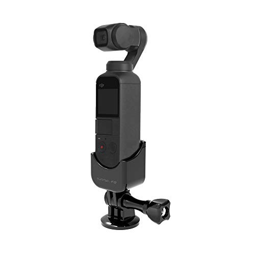 Rantow Osmo Pocket 1/4 Screw Camera Adapter, Multi-Function Tripod Holder Head Expansion Bracket Mount Expand Module Adapter Compatible with DJI Osmo Pocket Handheld Gimbal Camera Rantow Osmo Pocket 1/4 Screw Camera Adapter, Multi-Function Tripod Holder Head Expansion Bracket Mount Expand Module Adapter Compatible with DJI Osmo Pocket Handheld Gimbal Camera