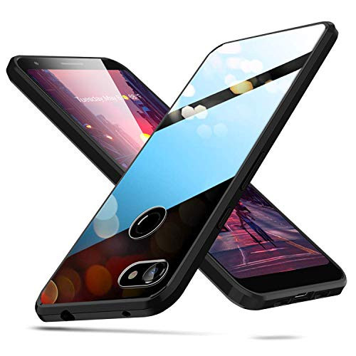 YINLAI Google Pixel 3a XL Case, Pixel 3a XL Case Clear, Shock Absorption Soft TPU Bumper Clear Hard PC Back Shockproof Protective Transparent Case for Google Pixel 3a XL 2019 - Clear