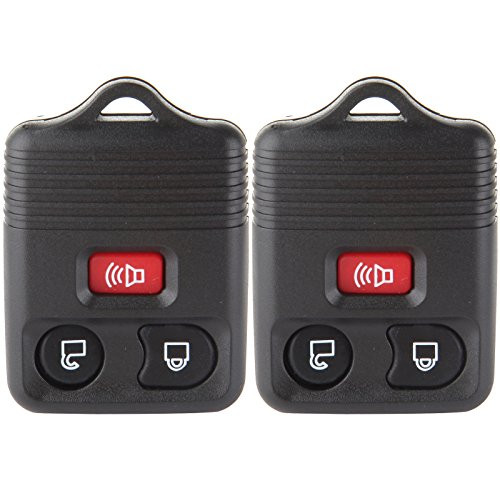 ECCPP Replacement fit for Keyless Entry Remote Control Car Key Fob Shell Case Lincoln Ford Mercury Mazda Series GQ43VT11T CWTWB1U212 CWTWB1U331 CWTWB1U345 (Pack of 2)