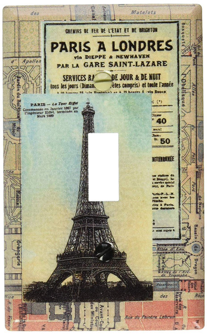 Art Plates - Paris Switch Plate - Single Toggle