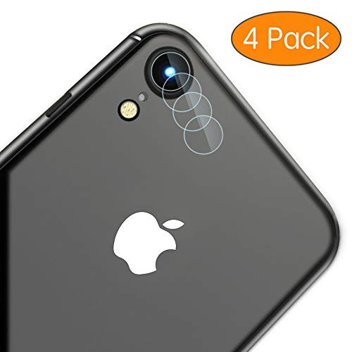 Camera Lens Protector for iPhone XR, [4 Pack] 2.5D Ultra Thin High Definition Tempered Glass Transparent Clear Film Anti-Scratch for iPhone XR