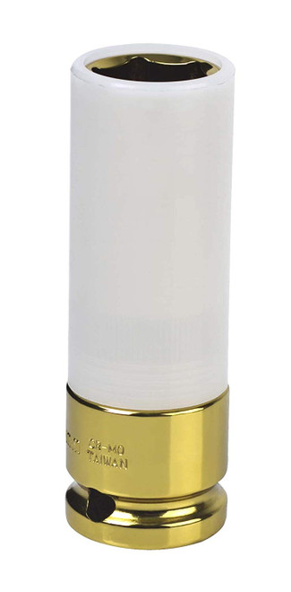 Sunex 284919 1/2-Inch Drive 19-mm Extra Thin Wall Wheel Protector Impact Socket