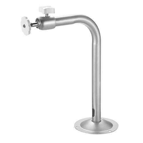uxcell CCTV Camera Mount - Adjustable Indoor Outdoor Camera Mounting Brackets 220mm Height Aluminum Silver Tone
