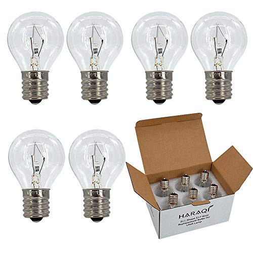 S11 Intermediate E17 Base 25 Watt Bulbs for Lava Lamps,Replacement Bulbs for Lava Lamps,Glitter Lamps