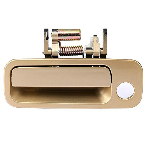 OCPTY Door Handle Exterior Front Driver Left Side Replacement fit 1997-2001 Toyota Camry Outide Door Handle Golden