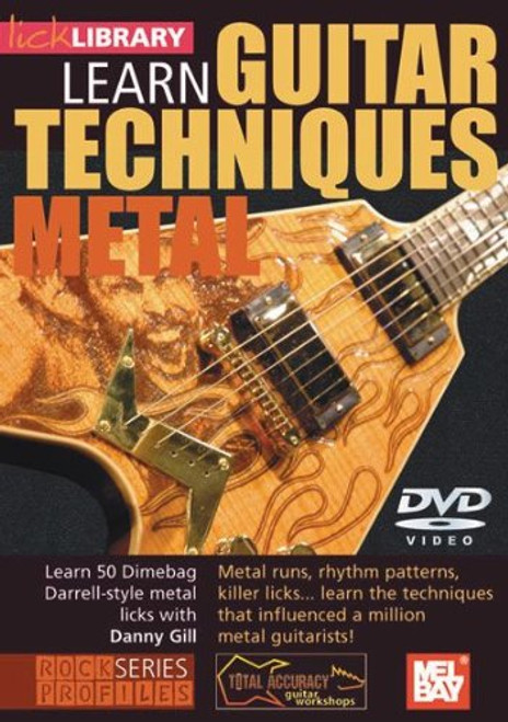 Learn Guitar Techniques Metal DVD