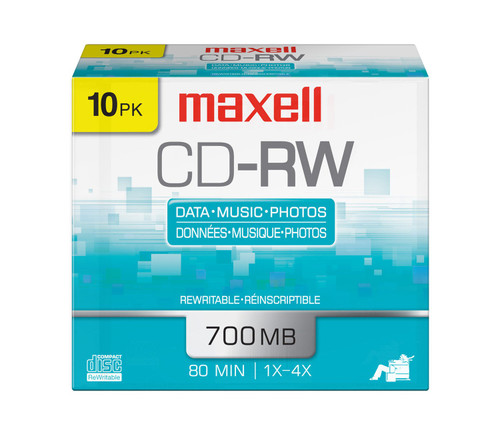 Maxell MAX630011  4x CD-RW Media