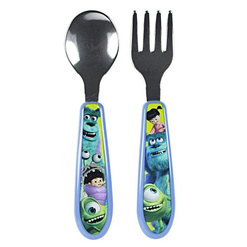 The First Years Monsters Inc Flatware, Boy (Discontinued by Manufacturer)