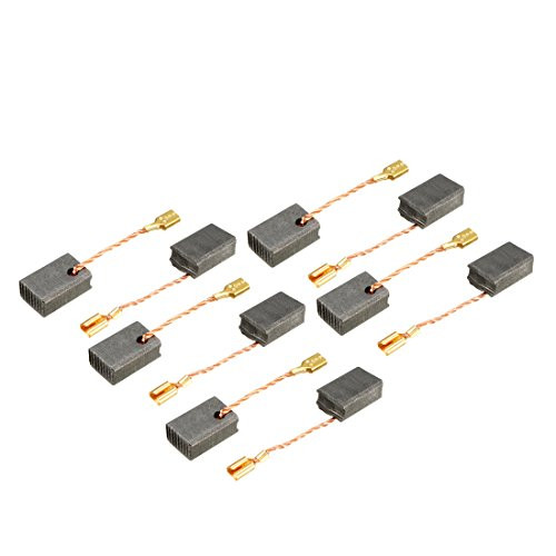 uxcell Carbon Brushes for Electric Motors 14mm x 9mm x 6mm Replacement Repair Part 10pcs uxcell Carbon Brushes for Electric Motors 14mm x 9mm x 6mm Replacement Repair Part 10pcs