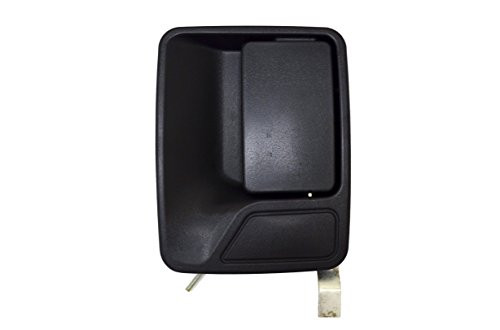PT Auto Warehouse FO-3523A-RL - Outside Exterior Outer Door Handle, Textured Black - Driver Side Rear