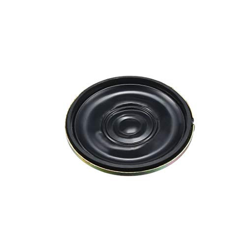 uxcell 8 Ohm 0.5 Watt Metal Shell Round Internal Magnet Speaker Loudspeaker 4pcs