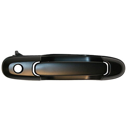 For 1998-2003 Toyota Sienna Front Black Outside Outer Exterior Door Handle with Keyhole Right Passenger Side (1998 98 1999 99 2000 00 2001 01 2002 02 2003 03)