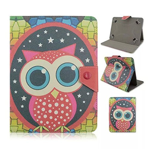 Tsmine Nextbook Ares 8 / Nextbook 8-inch Tablet Flip Cartoon Case - Universal Protective Lightweight Premium Kids Cute Owl Printed PU Leather Case Cover, Cute Owl