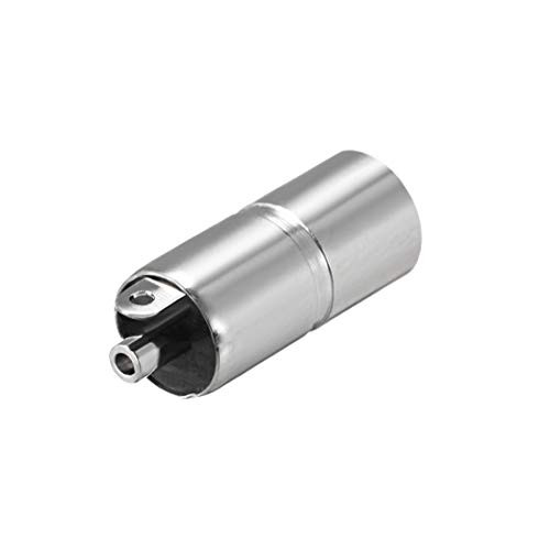 uxcell DC Female Connector 3.5mm x 1.35mm Audio Video Power Jack Adapter Silver Tone 20Pcs