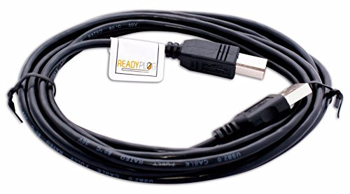 ReadyPlug USB Cable Compatible with Brother Wireless All-in-One Printer MFC-J475DW (10 Feet, Black)