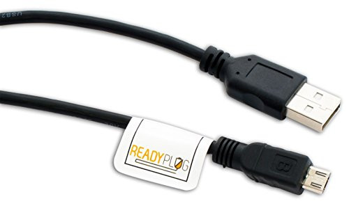 Readyplug USB Cable for Charging Withings Body Cardio Scale (6 Feet, Black)