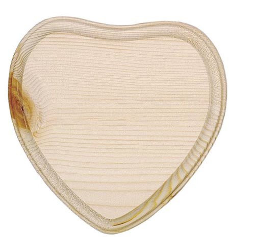 Darice 9179-64 Wooden Heart Plaque,7-Inch