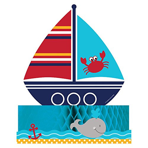 Creative Converting 267226 Honeycomb Centerpiece 12" x 9" Multicolor