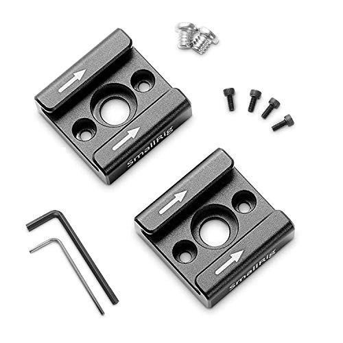 SMALLRIG Cold Shoe Mount Adapter Bracket Hot Shoe with 1/4" Thread for Camera Cage Flash LED Moniter, Pack of 2-2060 SMALLRIG Cold Shoe Mount Adapter Bracket Hot Shoe with 1/4" Thread for Camera Cage Flash LED Moniter, Pack of 2-2060