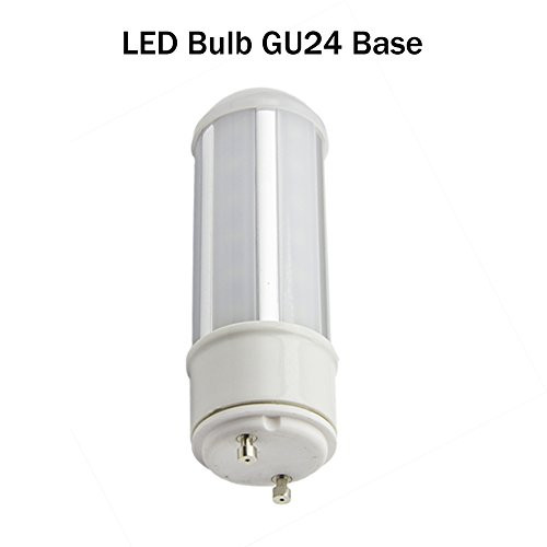 Ashialight LED GU24 Bulb,60-watt replacement,800-Lumen A19 Light Bulb with Plug-In GU24 Base, Warm White