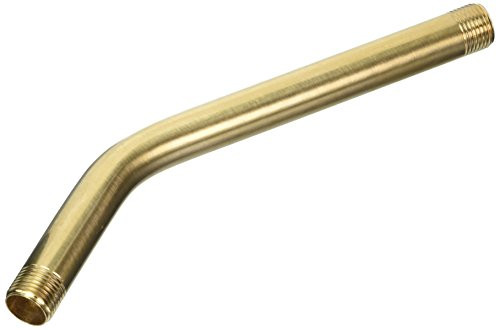 Jaclo 8033-SG Brass Showerarm, 45 Degree 10", Satin Gold