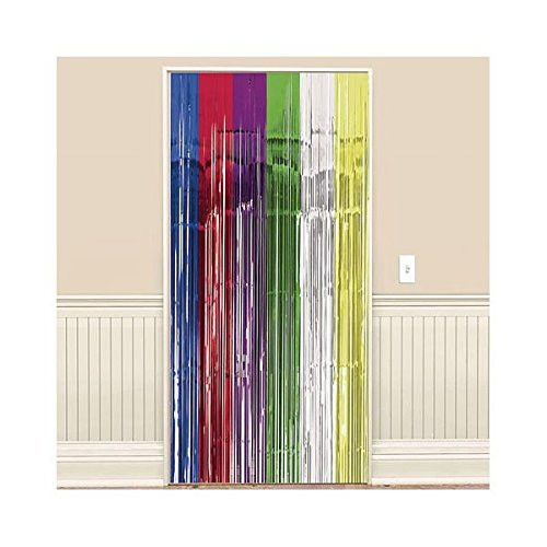 Multicolored Tinsel Curtain | Party Decor